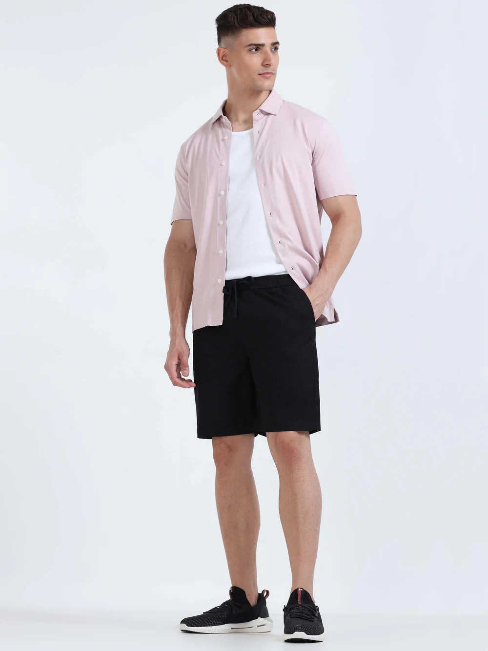Men Shorts Cotton Black My Store Men Shorts Cotton Black My Store