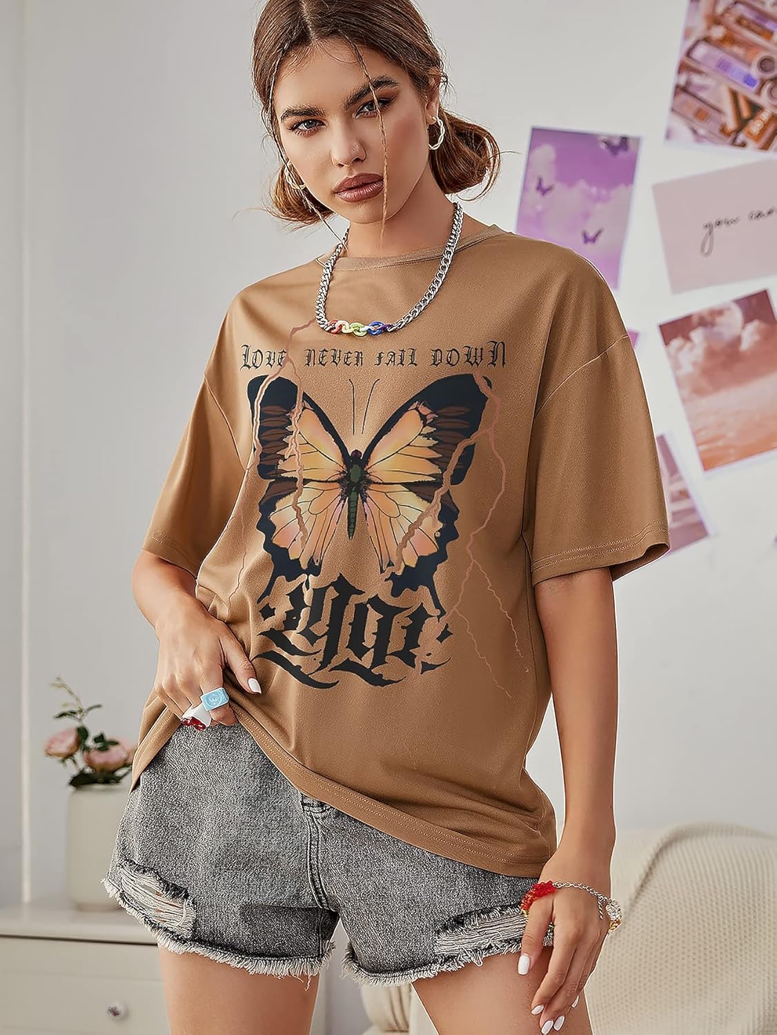 Women's T-Shirt Camel
